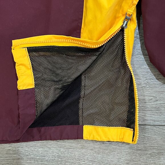 Vintage Arizona State ASU Pullover Jacket Crable Sportswear Maroon Gold Men's XL - Picture 5 of 11